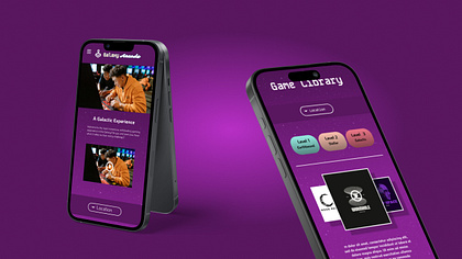 Galaxy Arcade app concept