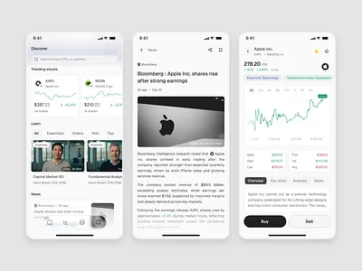 Tresor – Investment App – Set Reminder analysis animation clean design finance financial graphic design illustration investment mobile app modern motion graphics reminder stock trading ui uidesign uiux ux uxdesign