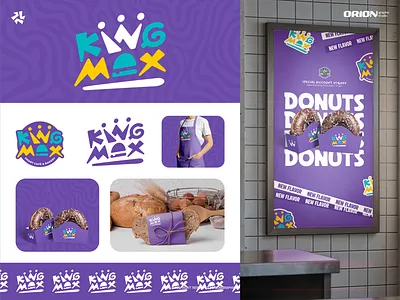 King Max smart cafe and bakery. bakerylove branding desserttime donutaddict donutlovers freshlybaked glazedandhappy graphic design kingmax kingmaxdonuts logo newflavor purplevibes snackhappiness sweetcravings tasteapproved