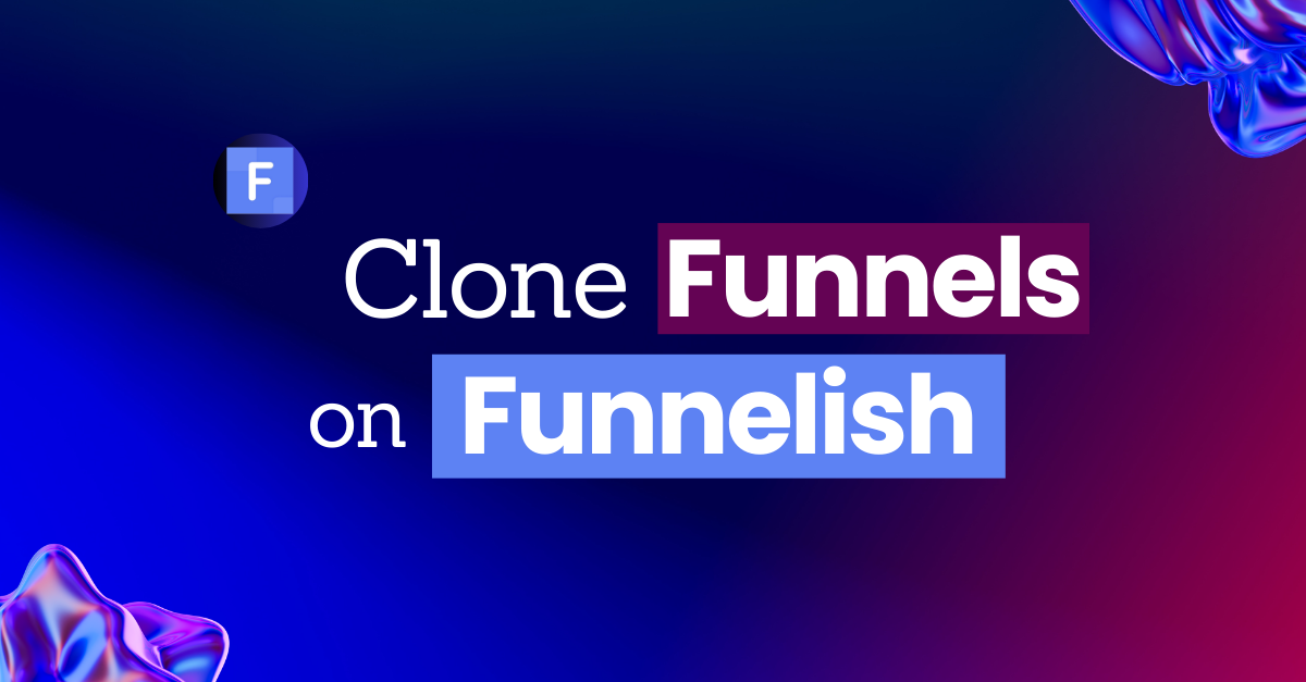 Example of Replicate Sales Funnel On Funnelish