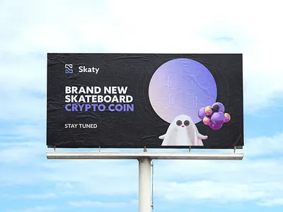 Skaty - Billboard design concept billboard branding design designs graphic graphic design graphicdesign logo vector