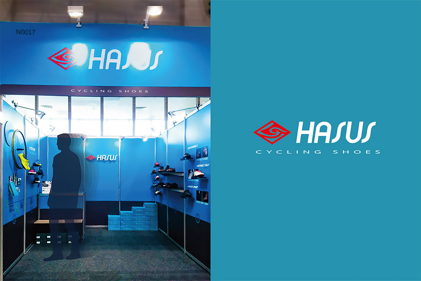 HASUS品牌十周年展 ｜ 2019 台北國際自行車展 branding corporate identity exhibition design graphic design