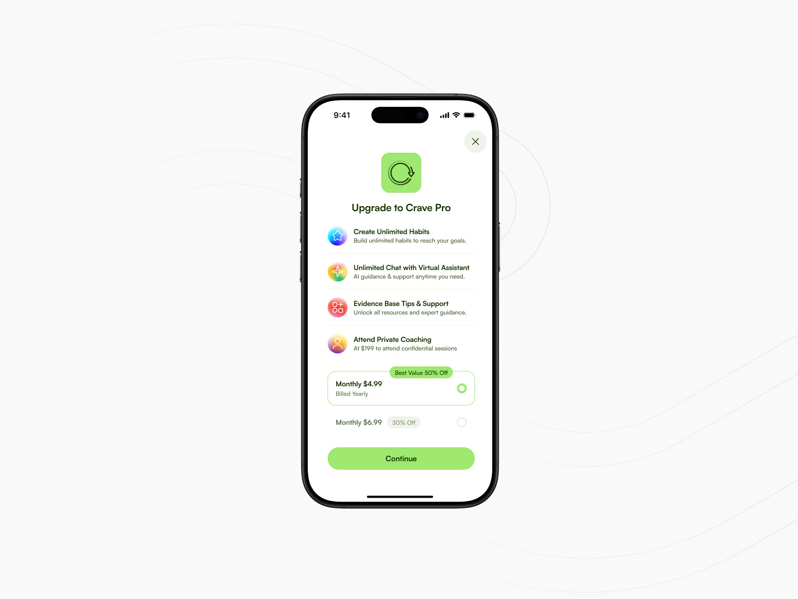 Example of Mobile App UI UX Design