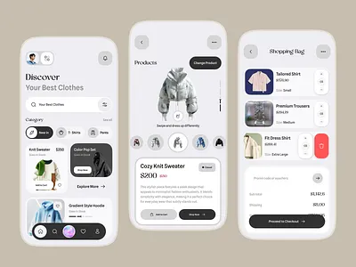 E-commerce App Design app design best app design e commerce app e shop ecommerce app fashion fashion app ui fashion ecommerce mobile app mobile app design modern ui online store shopping app store app ui ux