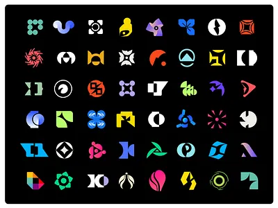 Logo folio - 2026 - monogram, Abstract, Letter, 3D Logo, crypto 3d logo abstract logo app logo brand identity creative logo crypto logo dribbble portfolio futuristic logo geometric logo lettermark logo collection logo design logo folio minimalist logo modern branding monogram logo startup branding symbol design tech logo visual identity