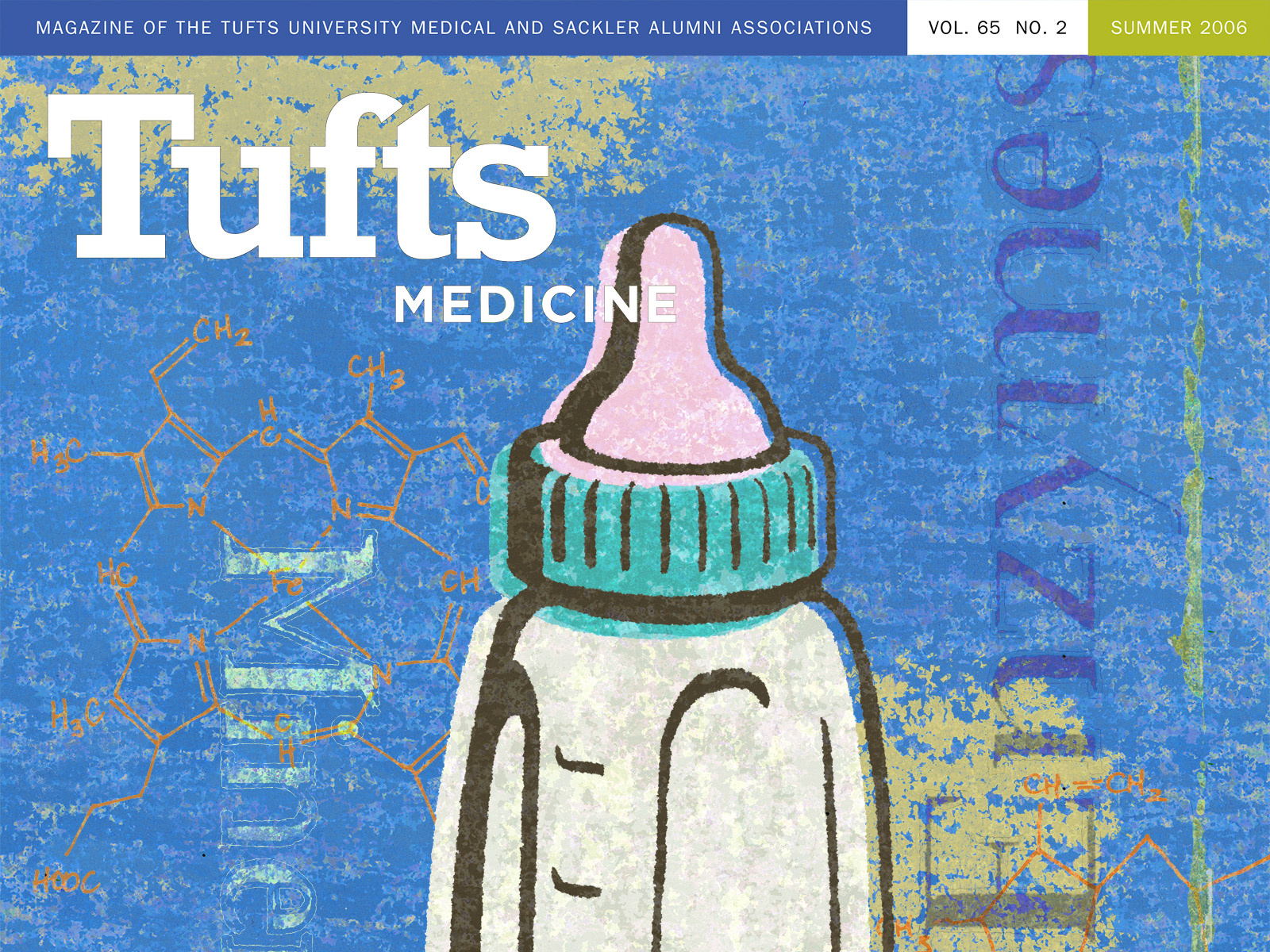 Tufts Medicine Magazine Cover Illustration
