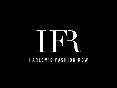 Harlem's Fashion Row Logo branding design graphic design illustration logo