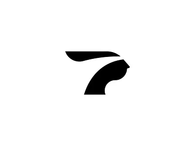 Abstract Head Logo dynamic face forward head head logo human logo negative space path road