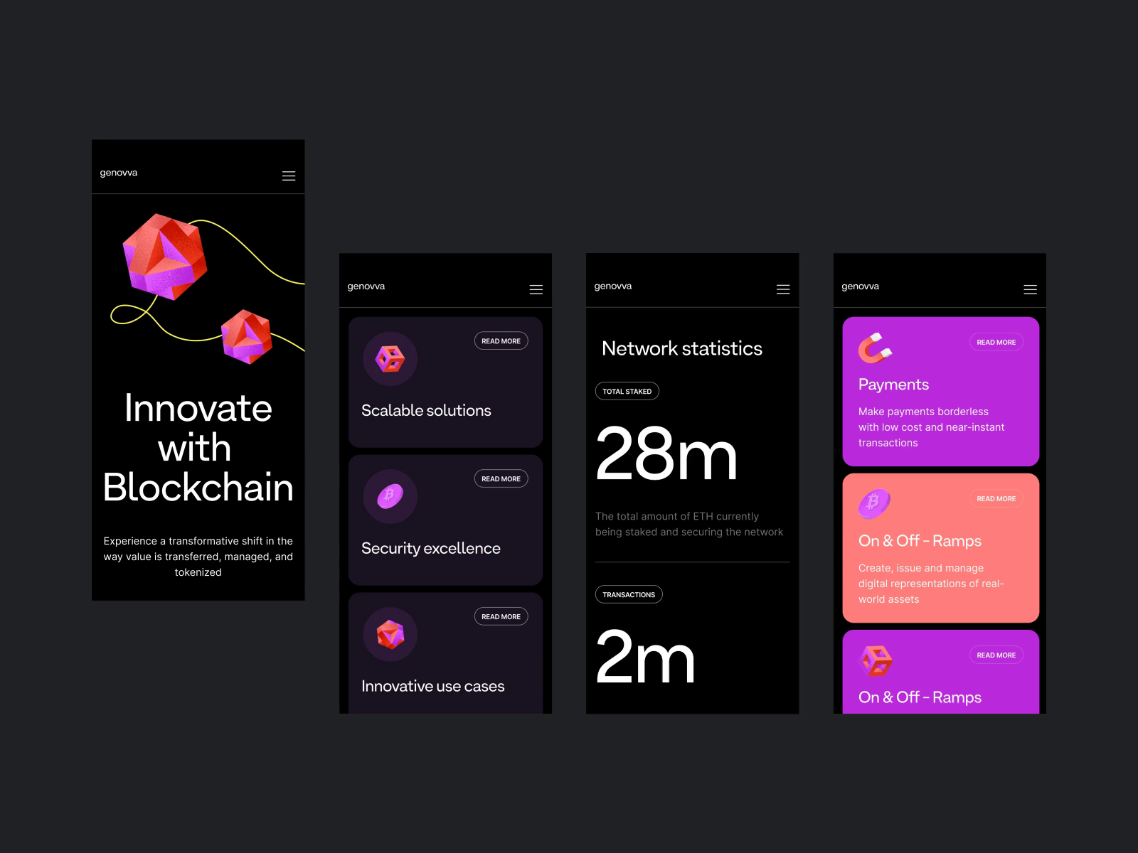 Genovva blockchain platform
