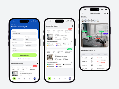 AI Inspection for Hotel management
