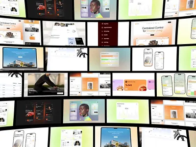 UI UX Design and Product Design Monthly Recap Motion Graphic ai dashboard ai detection app ai product design animation dashboard design dashboard motion e bike home automation motion design motion graphics pet care product design recap saas design saas product smart home travel travel guide ui ux design web app