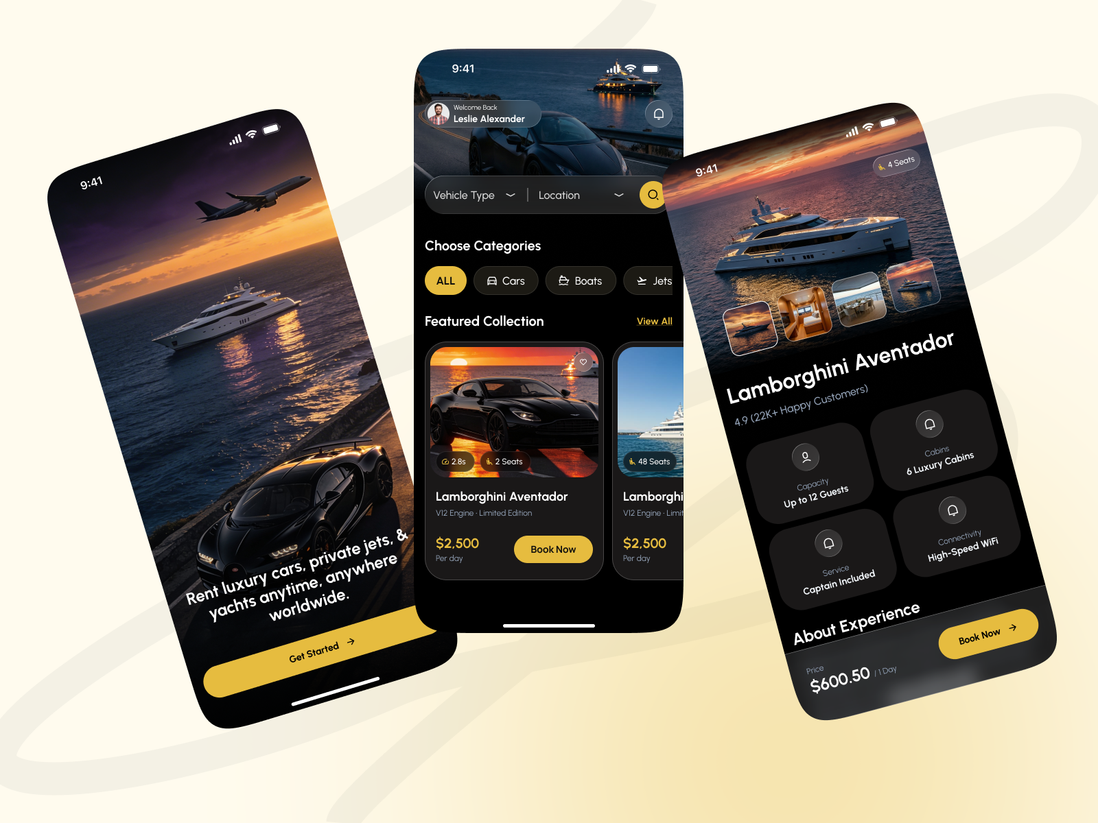 Example of Mobile App UI/UX Design