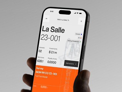Petronex Mobile App – Oil & Gas Monitoring UI