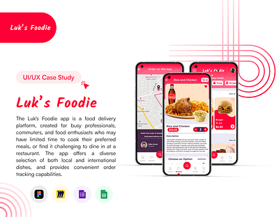 Mobile Food App/UIUX Case Study adobexd app branding casestudy design figma foodapp freelancer illustration logo mobiledesign mobilefoodapp productdesign ui uiux userexperience ux uxjobs video