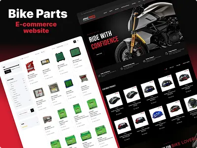 Launched a Bike E-Commerce Website for My Client! 🚀 bangladesh business client work ecommerce business eysium developer motorbike parts omline shopping professional website web development website design