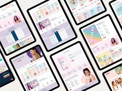 Wellness Patches - Custom Shopify Store Design & Development beauty branding ecommerce fitness illustrations lifestyle online store packaging patch patches store design ui ux website design wellness