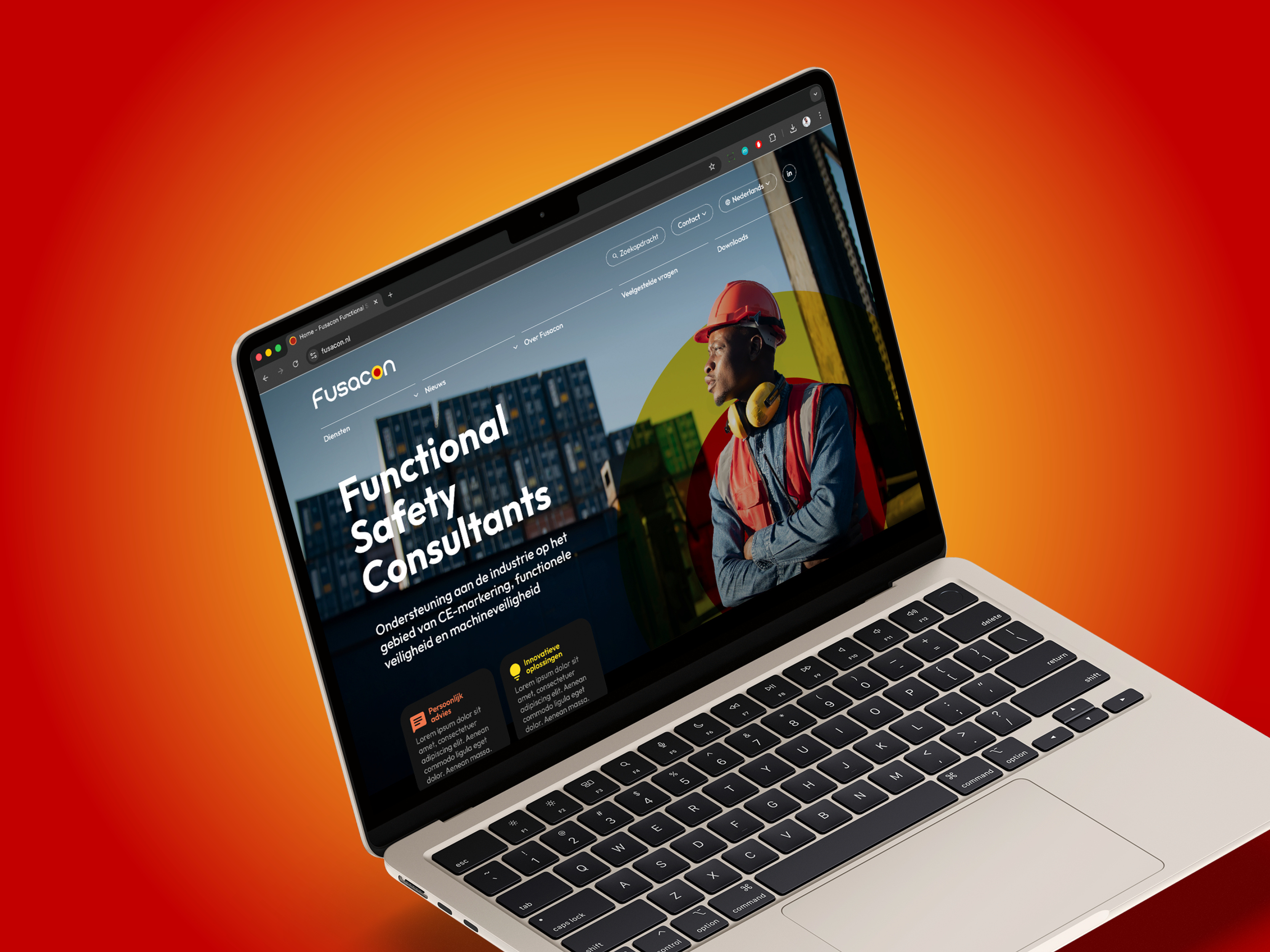 Fusacon - Website Design