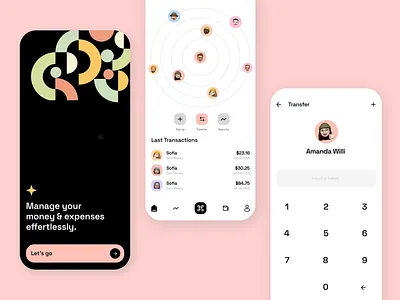 Wallet App app design branding design dribbble finance fintech ui ux wallet