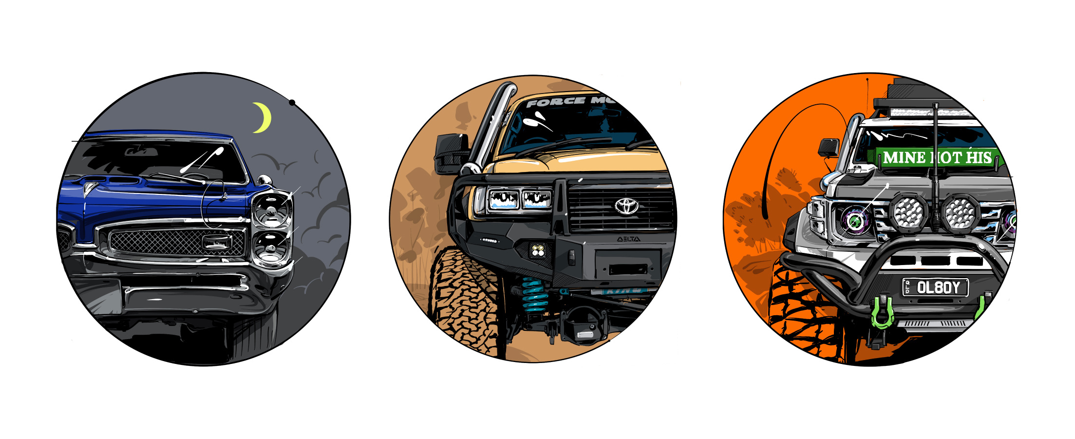 Image for yr social media profile 80series animation car art caricature cartoon dragway japan jdm nick shirokov raceway racing shiro shirokov