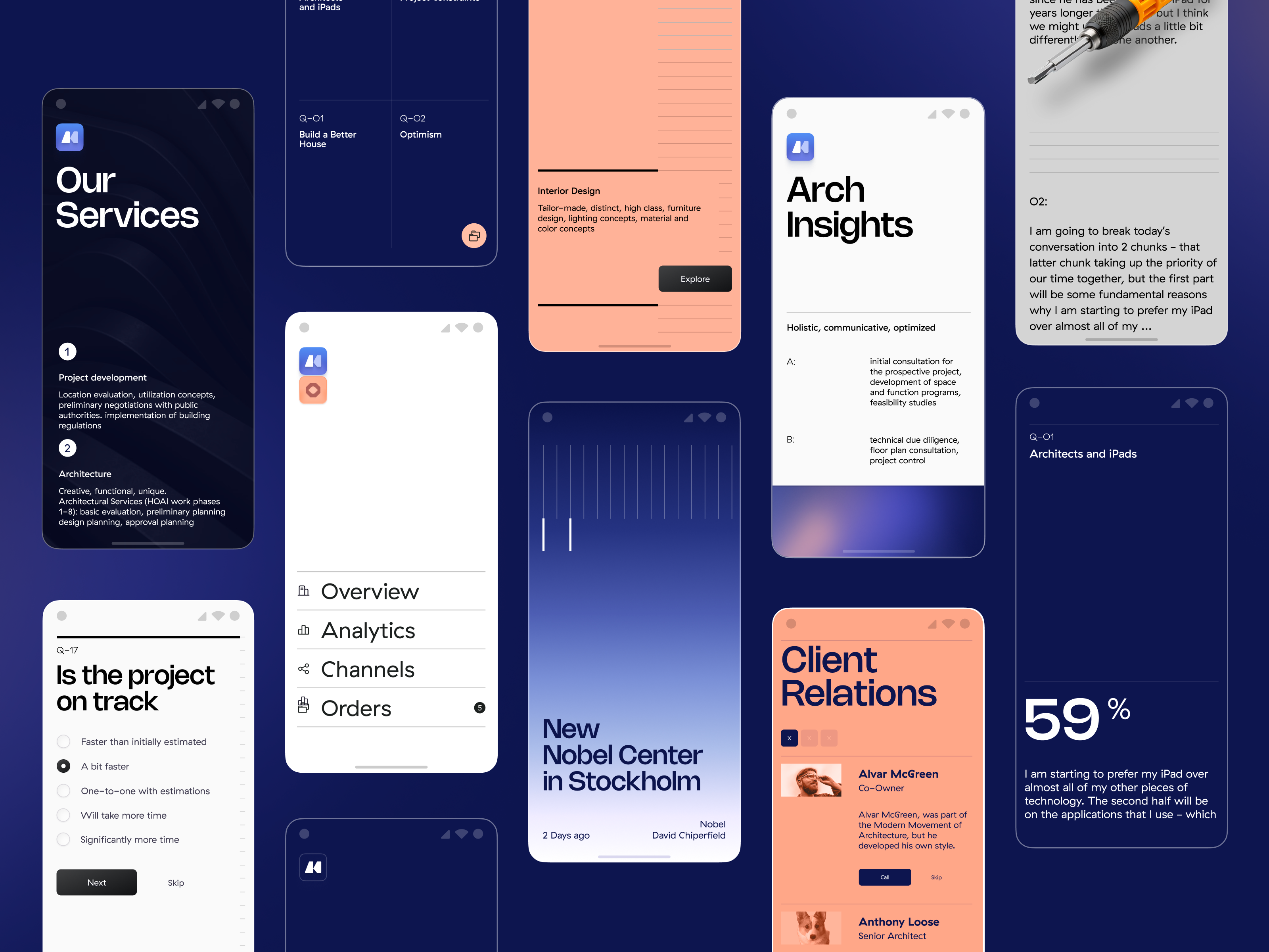 Kinetech Mobile Screens