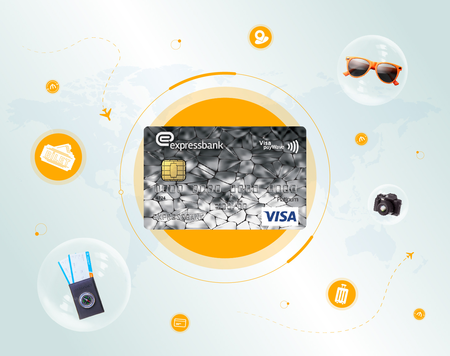 Payment - Animation (Expressbank) animation bill branding gif graphic design illustration motion graphics pay win