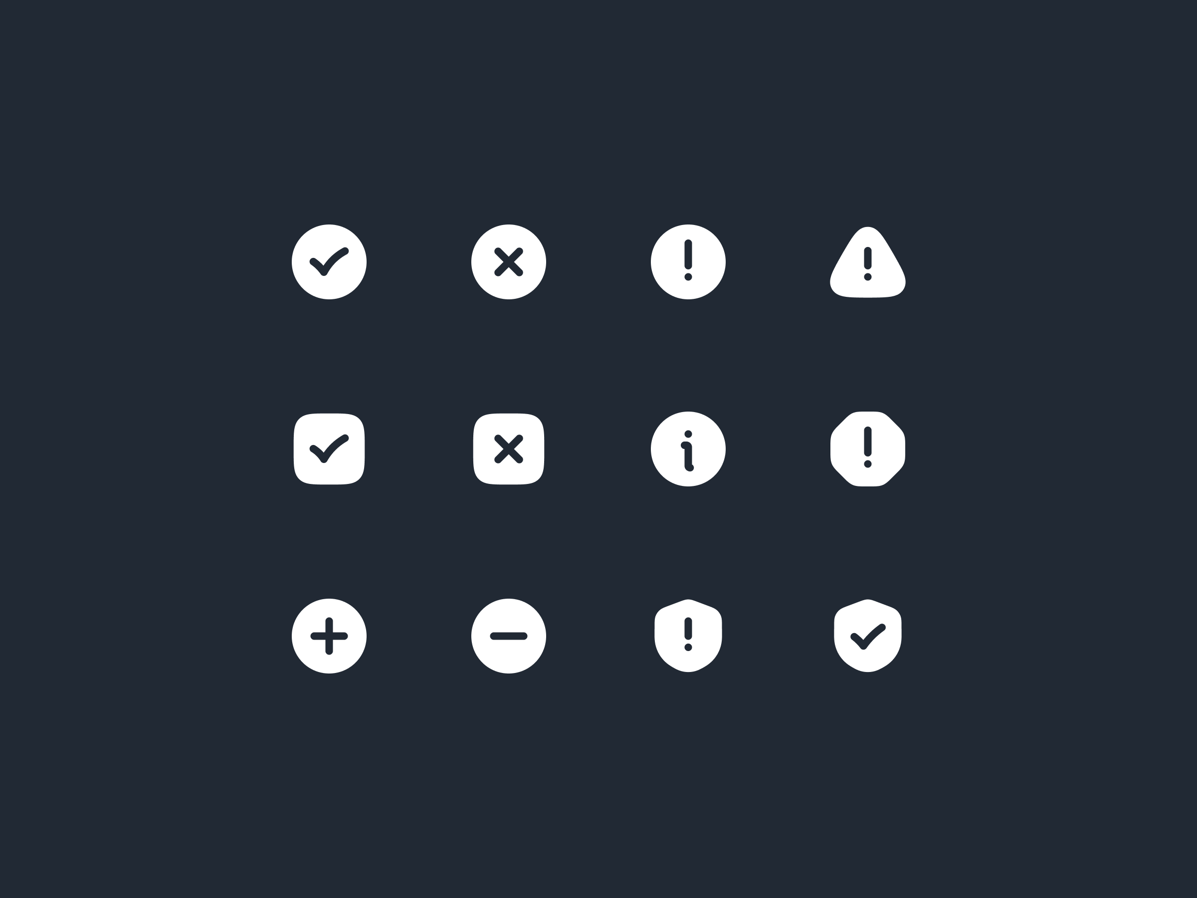 Status icons