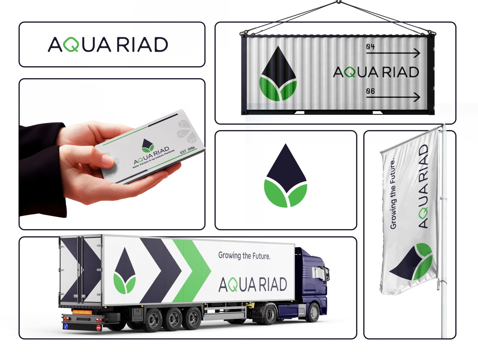 Example of Full Logo & Brand Identity & UI Bundle