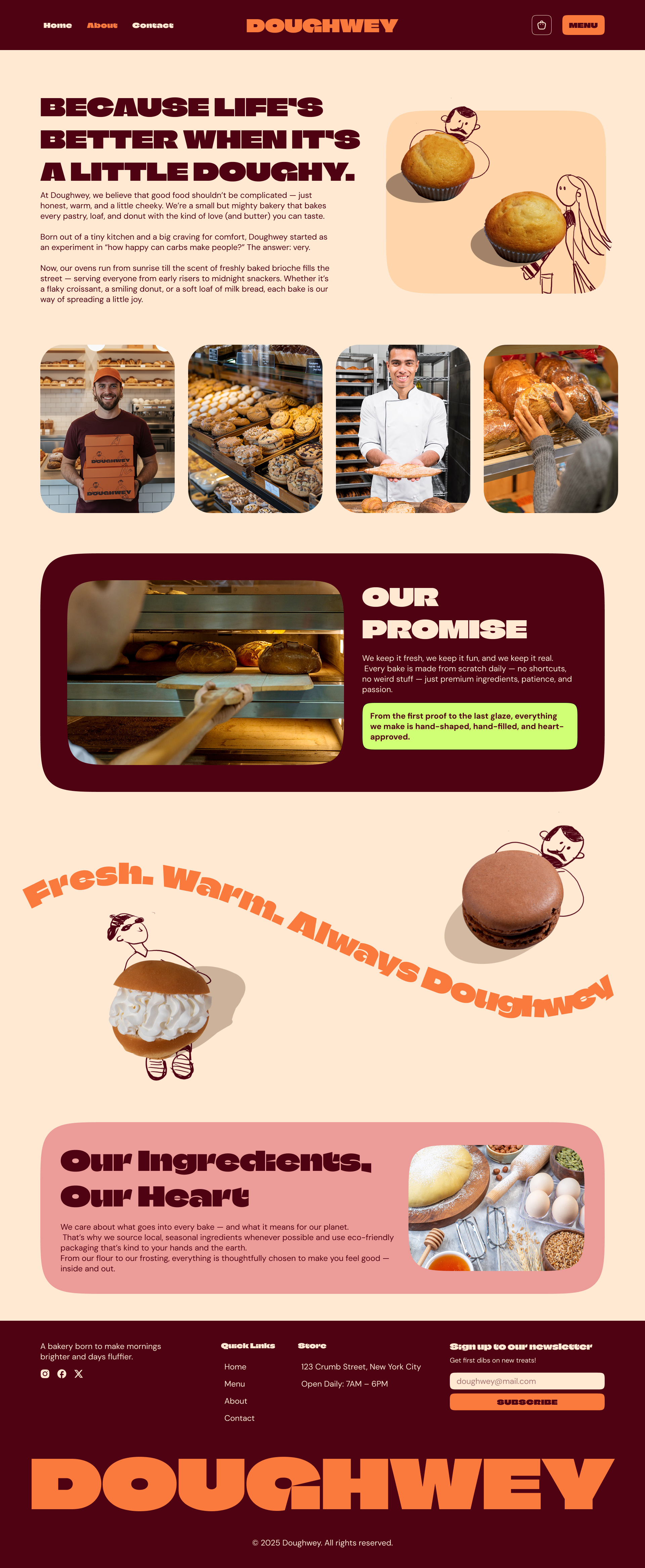 Example of Landing Page Design