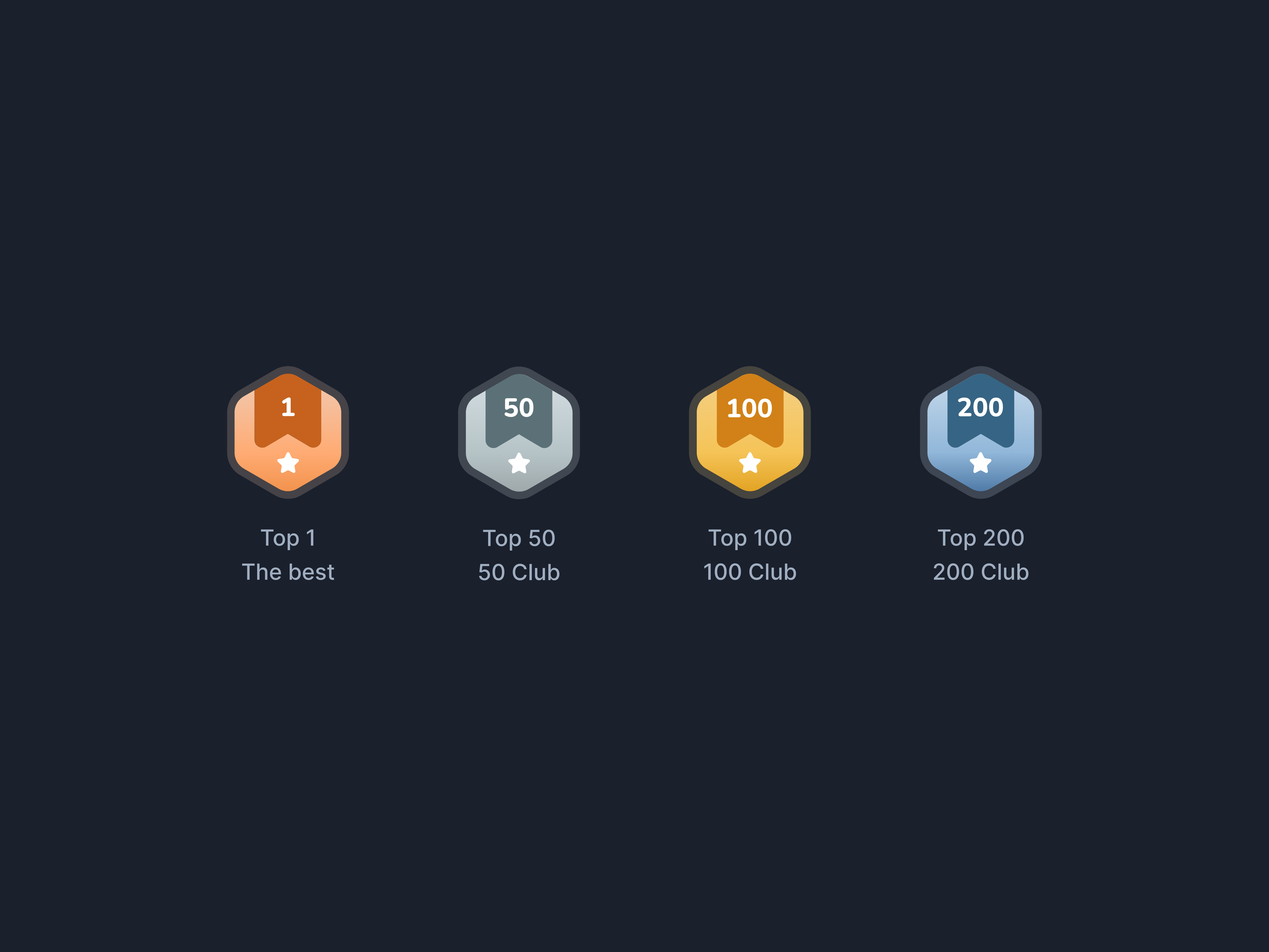 Recognition Icons