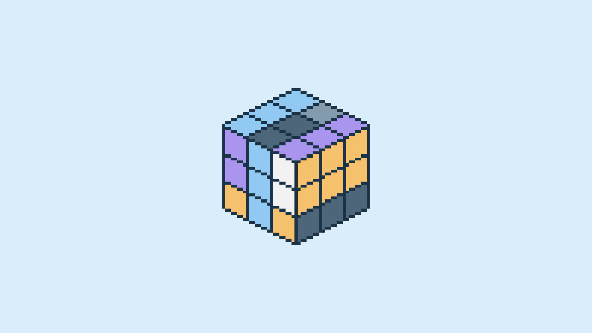 Skill Up 8bit brand brand book branding cube design retro rubiks cube skill dev skill development visual design