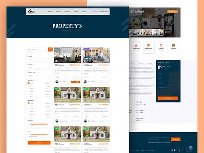Real Estate Property Listing UI dashboarddesign marketplaceui modernui propertyfinder propertylisting proptech realestate realestatedesign realestatemarketplace saasui uxdesign webappdesign