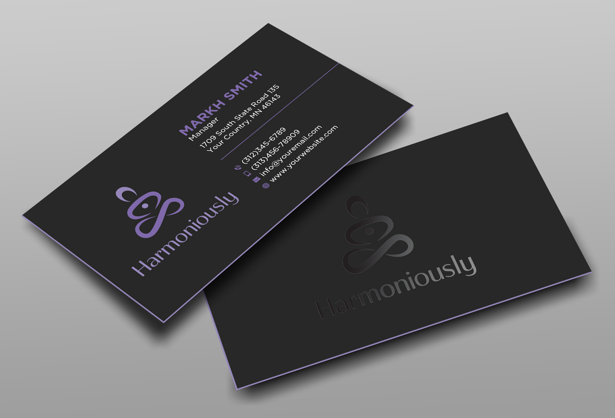 Example of Professional Business Card Design
