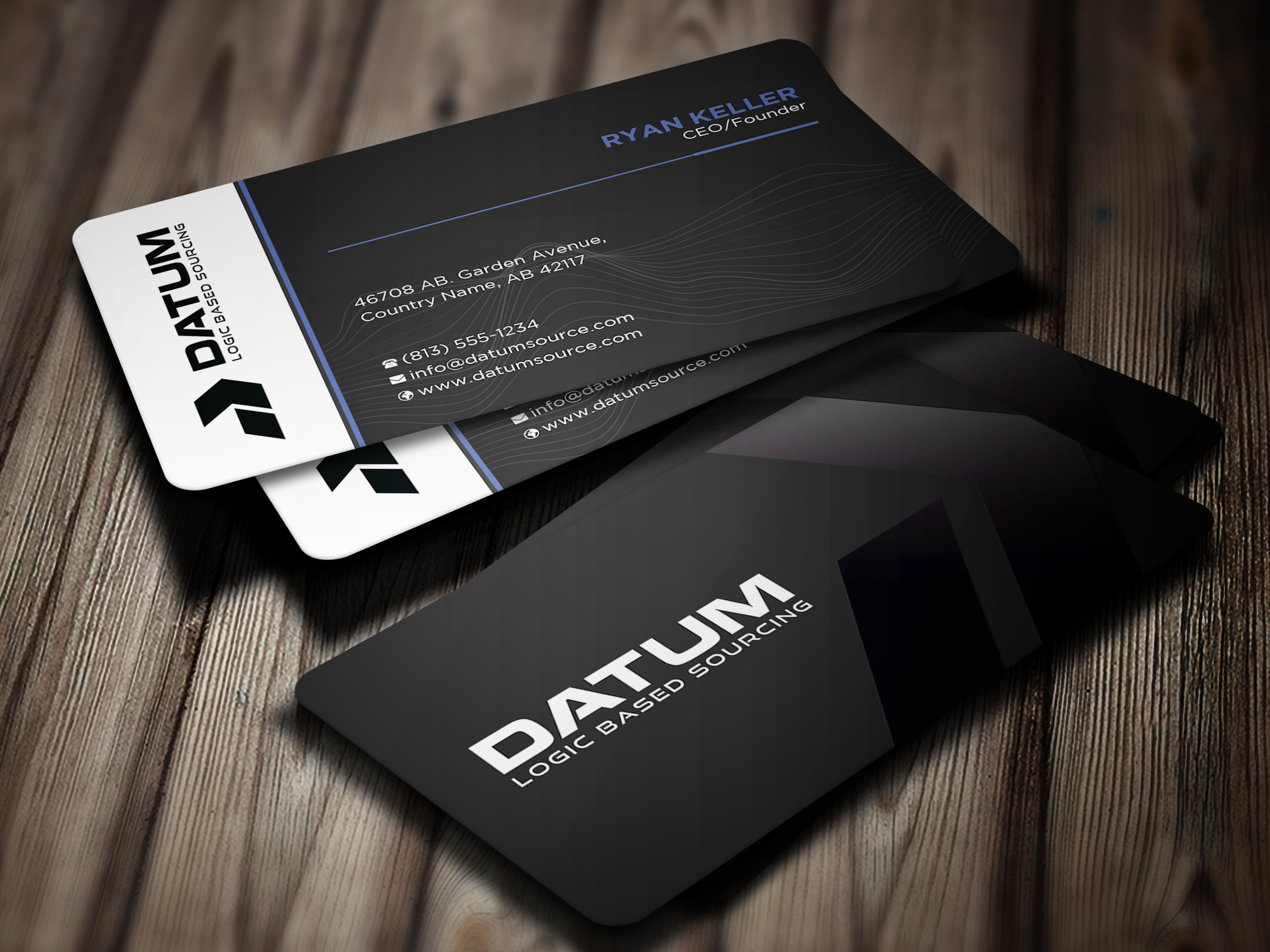 Example of Professional Business Card Design
