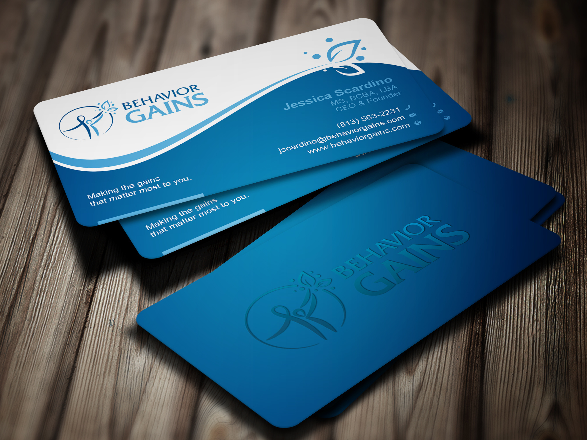Example of Professional Business Card Design