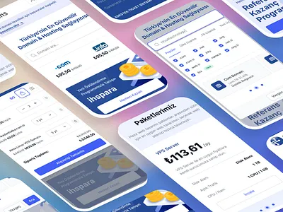Domain Search & Checkout basket checkout domain interface search ui ux website