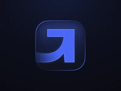 GitMap App Icon abstract logo app icon design blue purple gradient brand identity branding dark theme design digital product design fintech logo geometric logo gradient logo logo design minimal logo modern logo open source project saas logo startup logo tech logo ui branding web3 design
