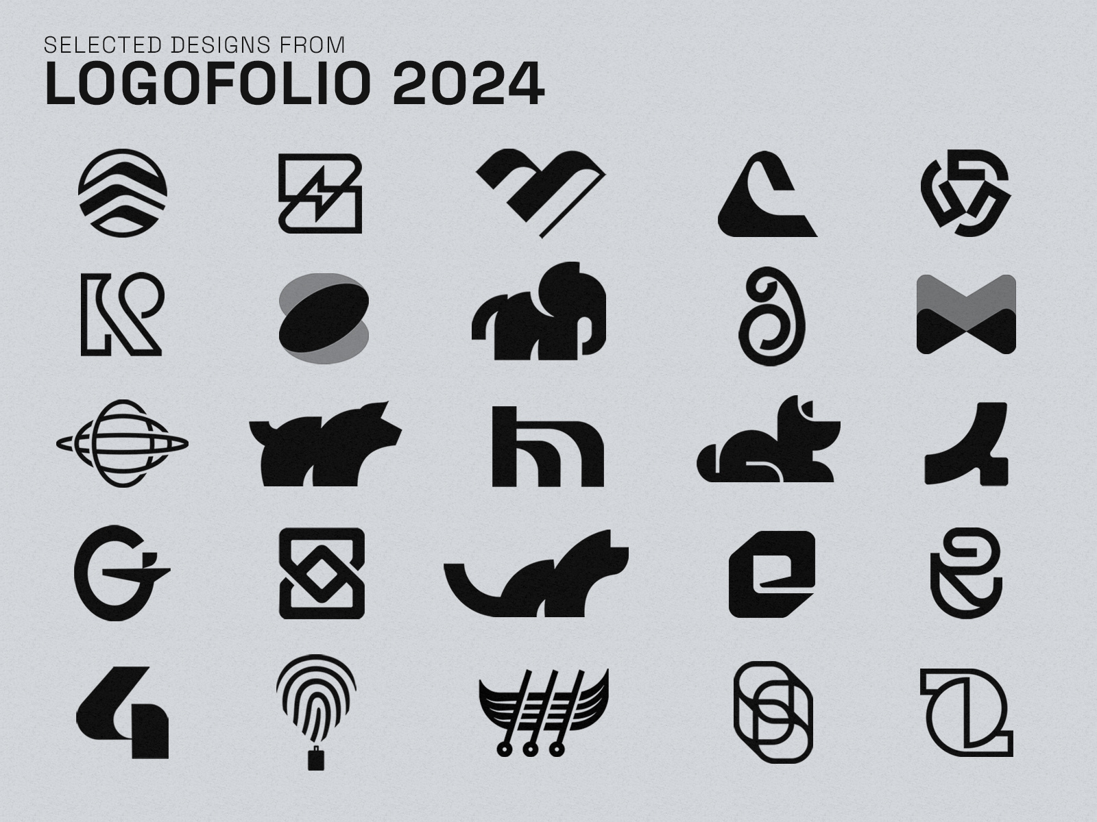 Logo Designs from 2024 ai animate branding business cinnamon corporate design explore freight logo mark minimal monogram music samadaraginige simple space startup tech travel