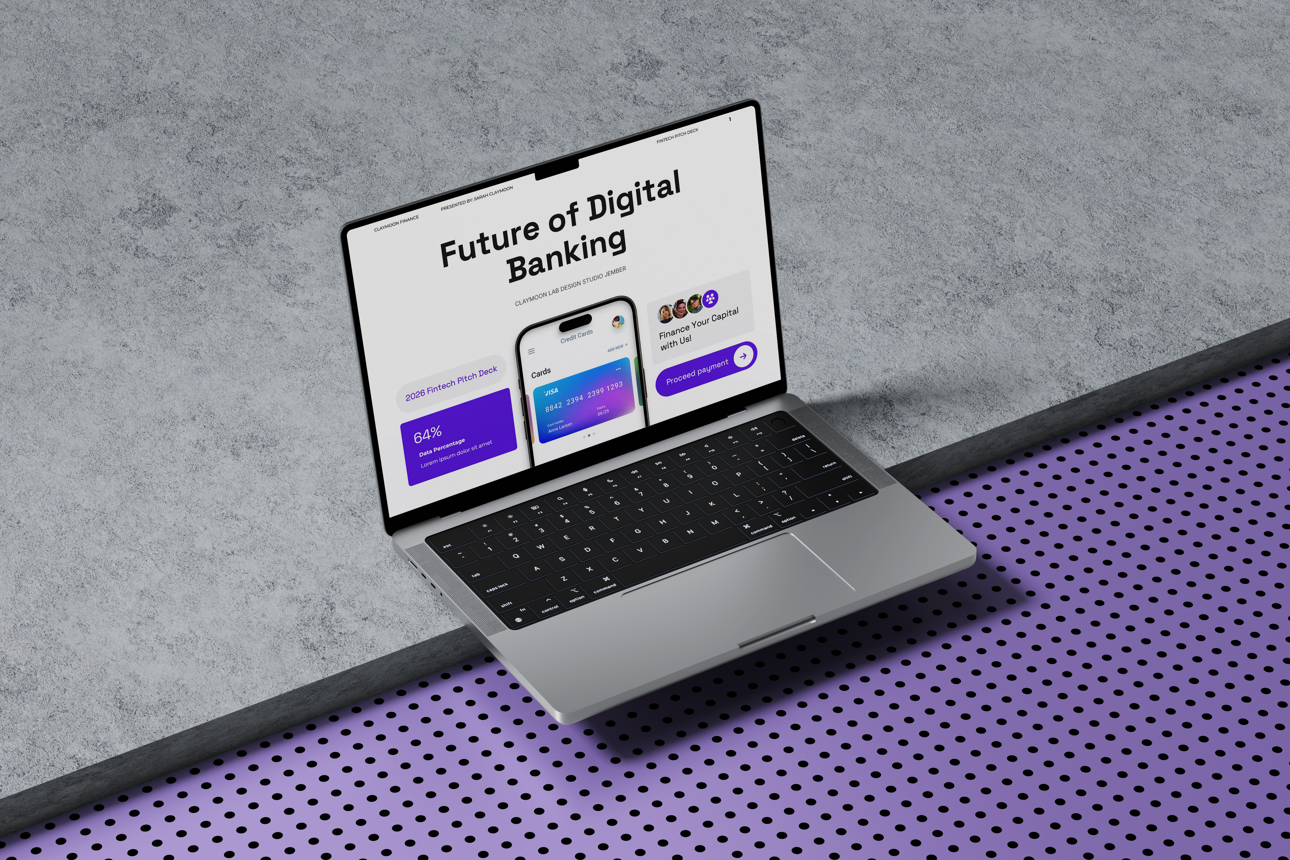 Example of Pitch Deck & Presentation Design
