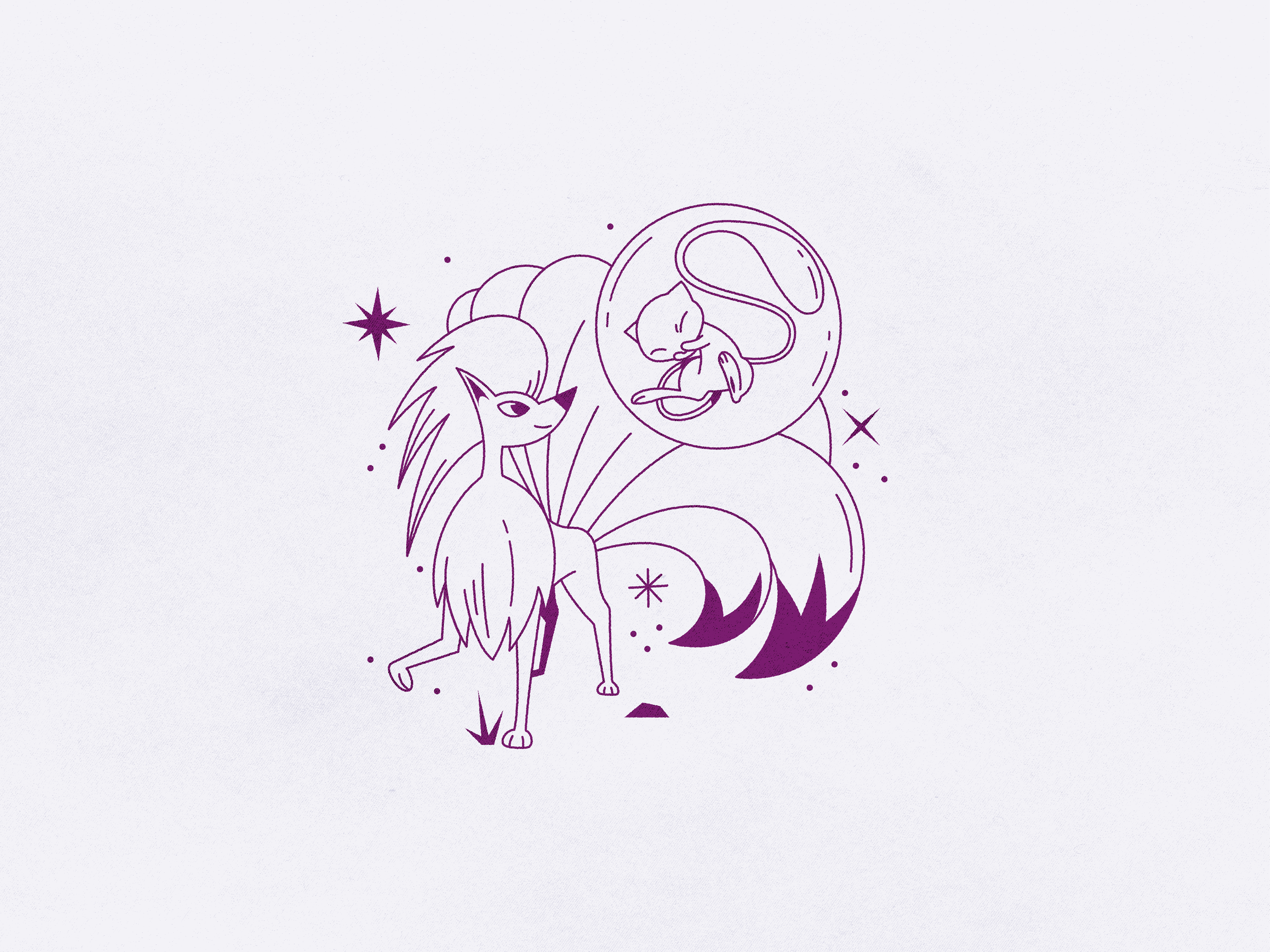 Mew & Ninetales V2