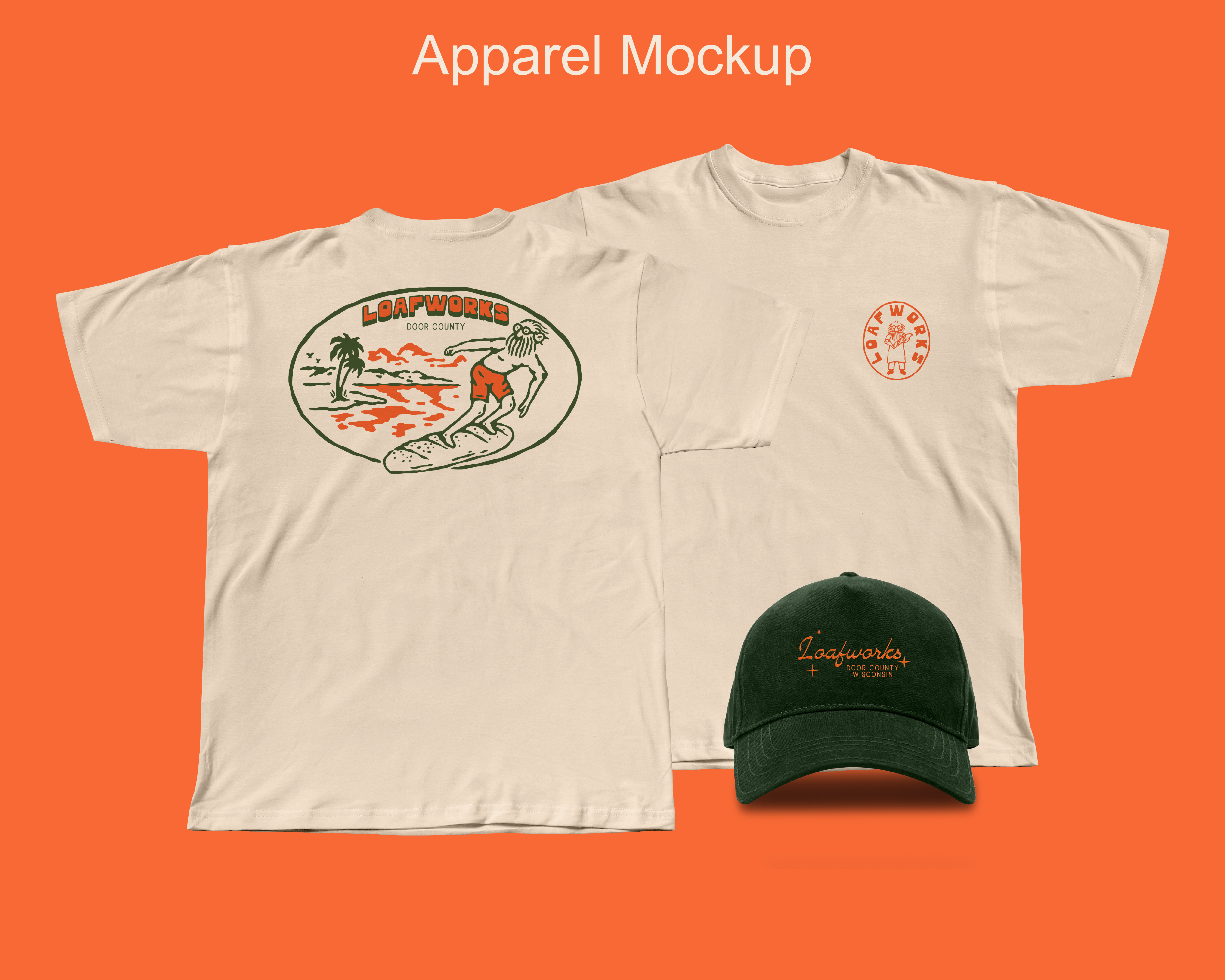 LOAFWORKS BRANDING apparel artwork brand identity branding design graphic design illustration logo logo branding logo inspiration logo mark logo type logos tshirt design vintage design