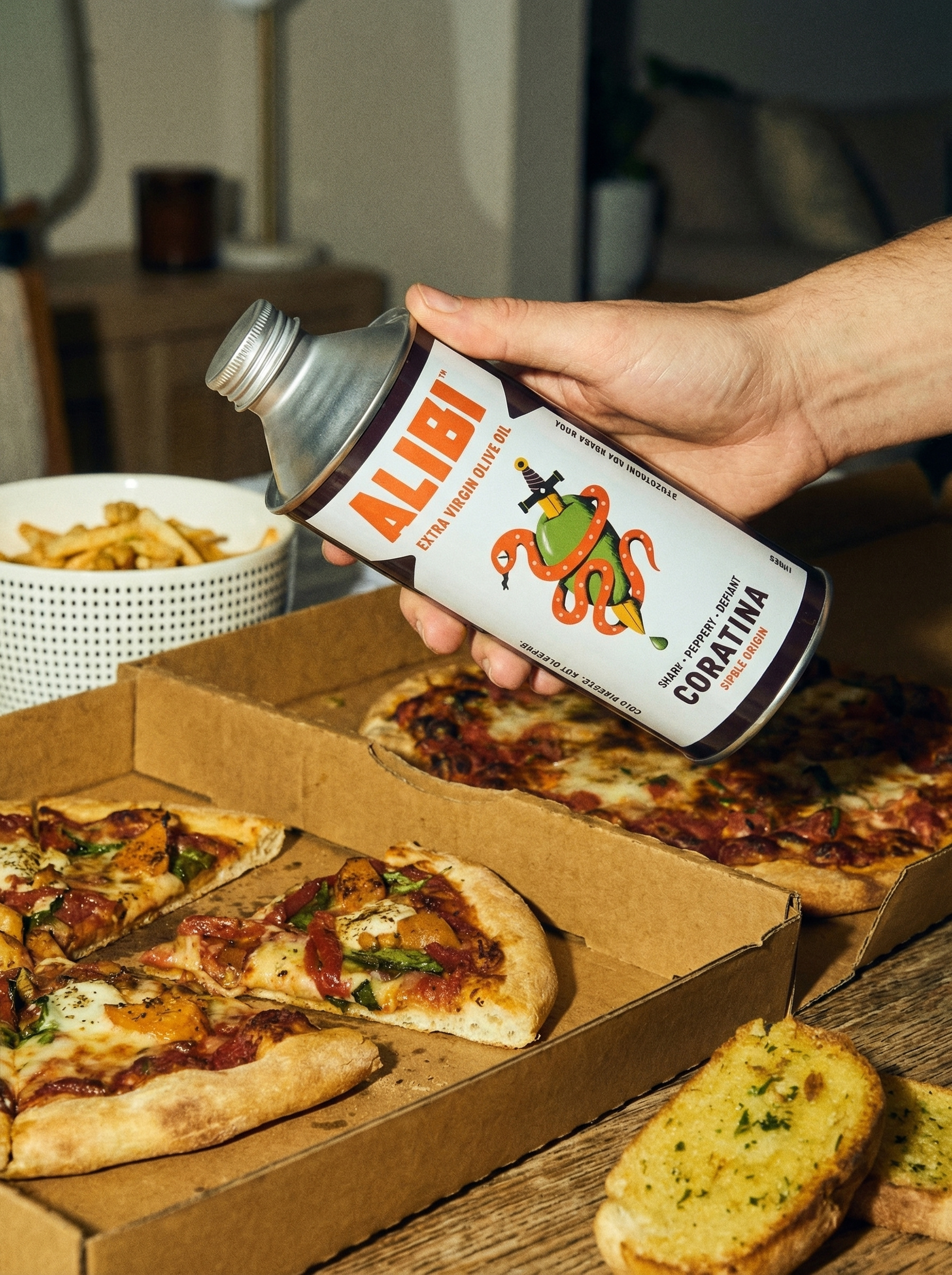 Extra Virgin Olive Oil Packaging Illustration art bottle colorful design flat graphic design illustration illustrator olive oil packaging