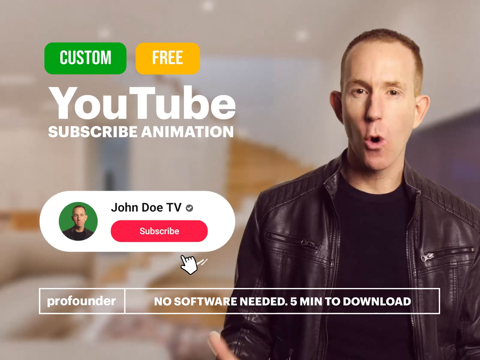 New YouTube Subscribe Custom Animation Maker — try it, it's free by  profounder on Dribbble