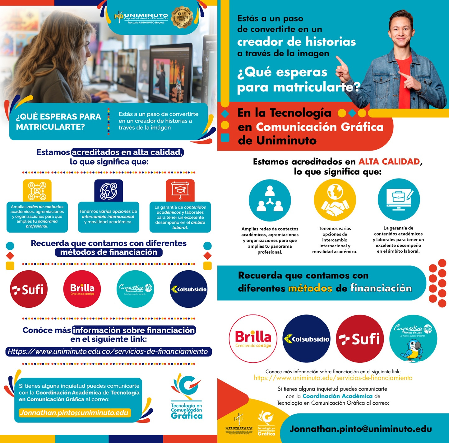 Infografías, Mailings & Flyers Informativos