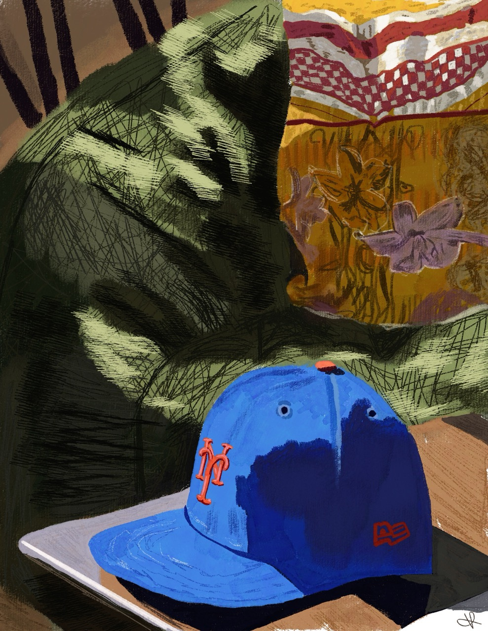 home is where the heart is digital art drawing graphic design illustration painting procreate still life