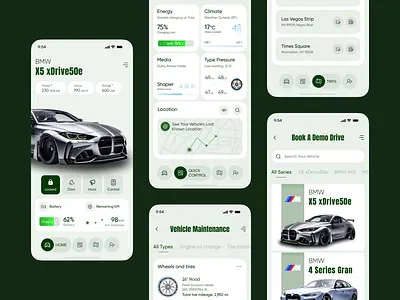 EV Companion — Smart Vehicle Control & Charging App Design automotive app design automotive dashboard design automotive mobile app automotive ui design car control app ui car remote control app connected car app electric mobility ui electric vehicle app ev app ev charging app ev dashboard ui mobile app design mobile interface design modern mobile ui panzestudio smart car app smart mobility app ux ui design vehicle companion app