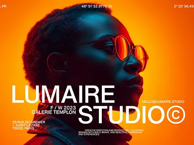Lumaire Studio • Type Study ai art direction branding creative agency creative direction design design agency graphic design grids photography typography