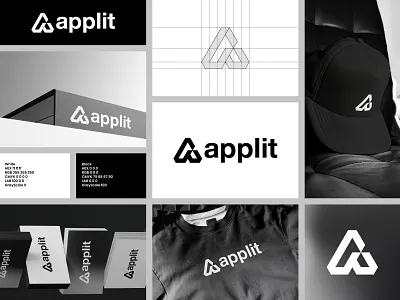 Letter A - Logo design - Brand identity a logo design abstract letter logo brand guidelines brand identity design branding branding project corporate logo design creative logo design geometric logo design identity design letter a logo logo branding logo design minimal logo design modern logo design monogram logo design print professional logo design startup branding visual identity design