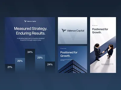 VC - Corporate Finance Service Investment Social Media Branding ads ads marketing ads marketing design brand guideline branding corporate corporate social media design elegant graphic design instagram design minimalist mockup modern post template professional professional social media social media social media design visual identity