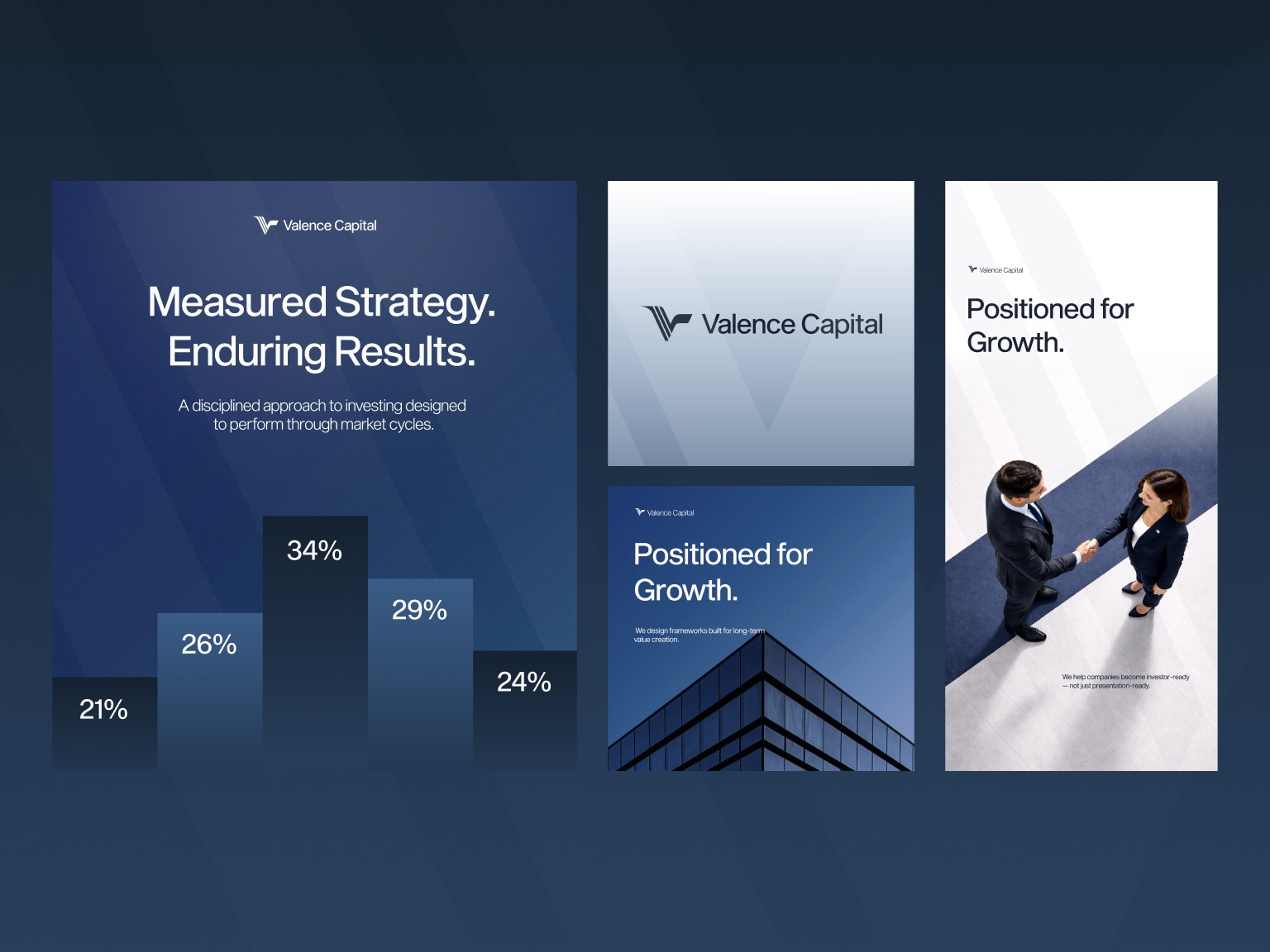 Example of VC - Corporate Finance Service Investment Social Media Branding