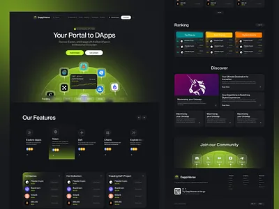 Crypto Landing Page crypto crypto landing page interface landing page product web web design